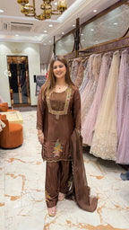 HAZEL READYMADE FARSHI SALWAR SUIT