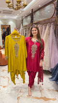 GHUNGROO DABKA DHOTI SUIT