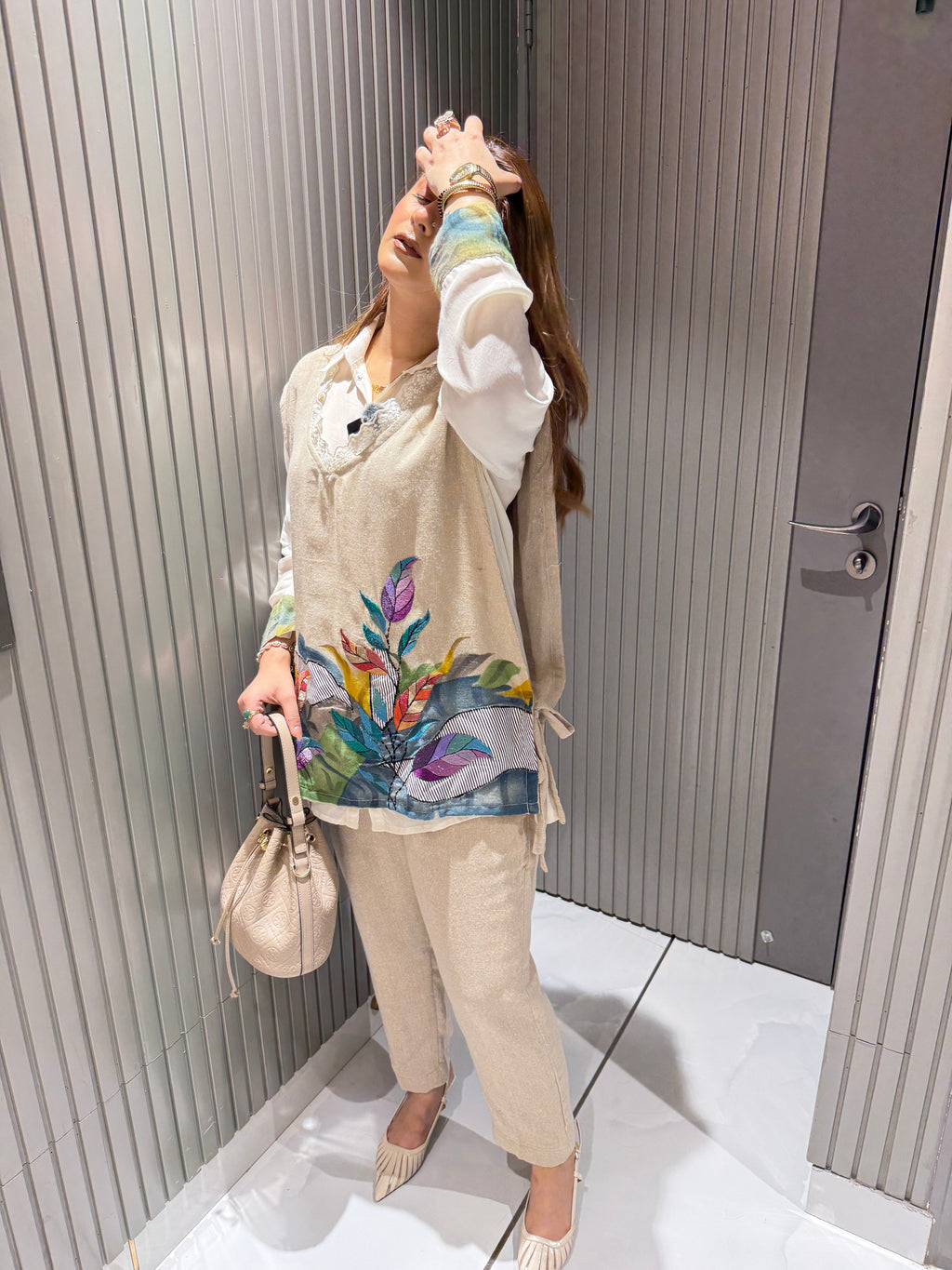 Jute 3-Piece Coordset