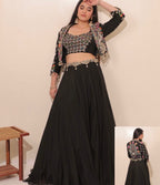 Boho Fusion Jacket Lehenga