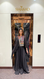 Boho Fusion 3-piece Indo-Western set