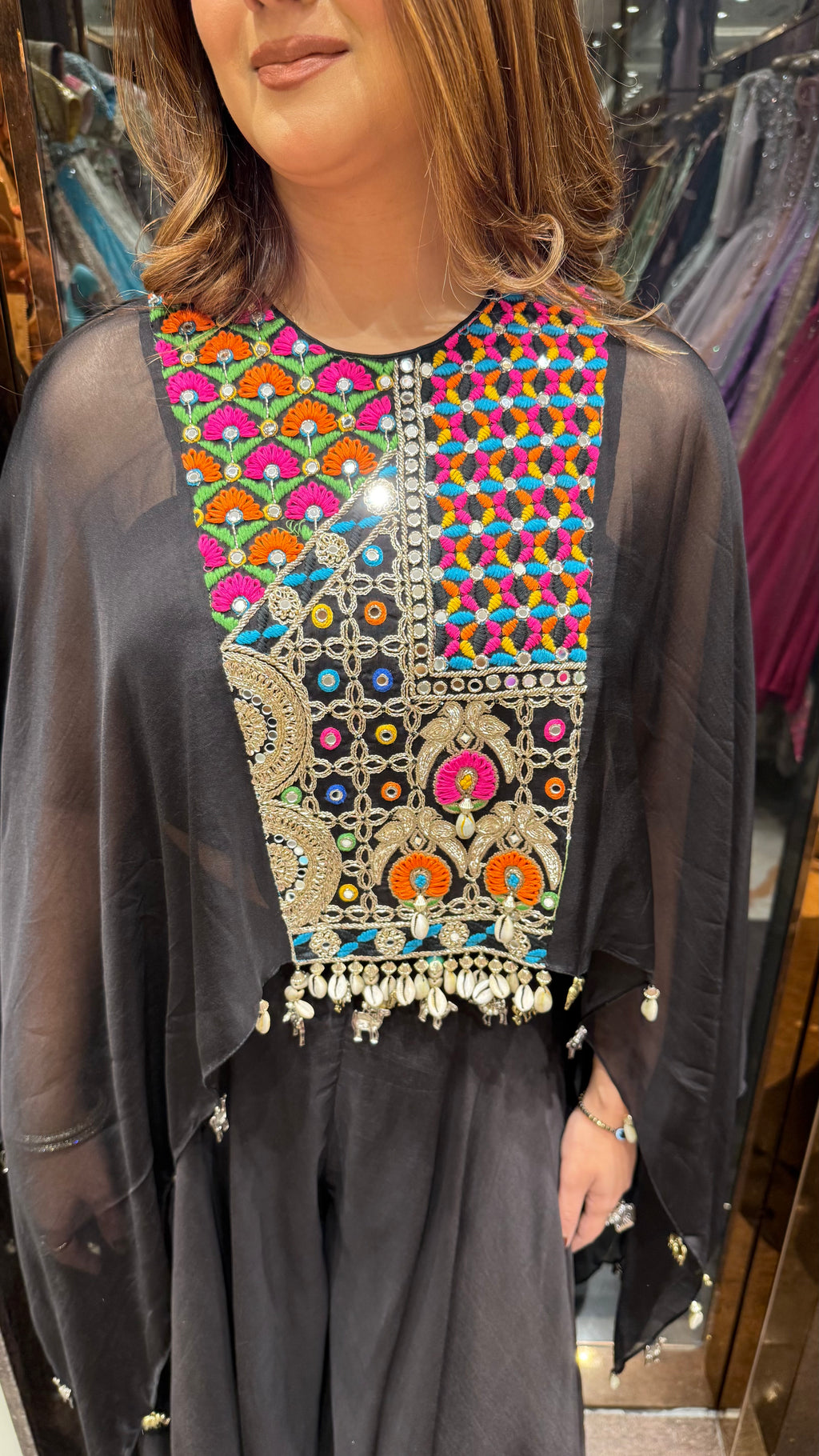 Boho Fusion 3-piece Indo-Western set