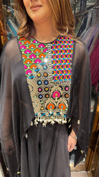 Boho Fusion 3-piece Indo-Western set