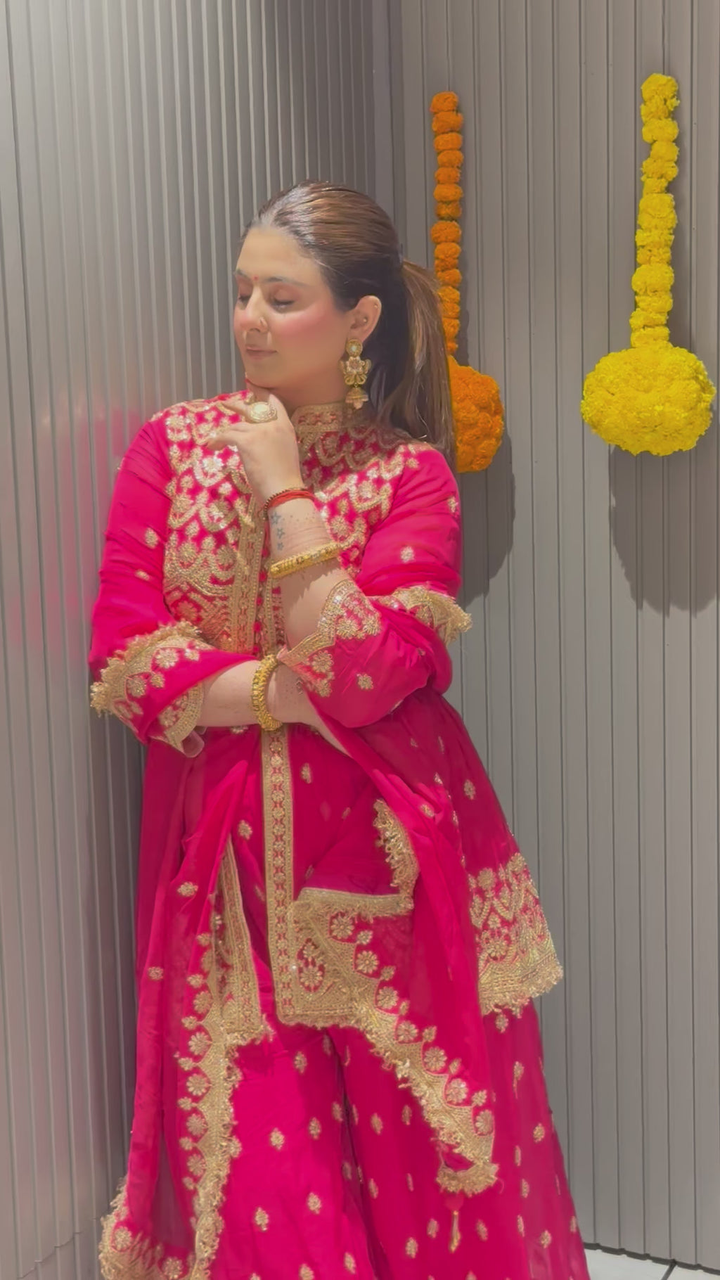 GULREZ HEAVY EMBROIDERED JACKET SUIT