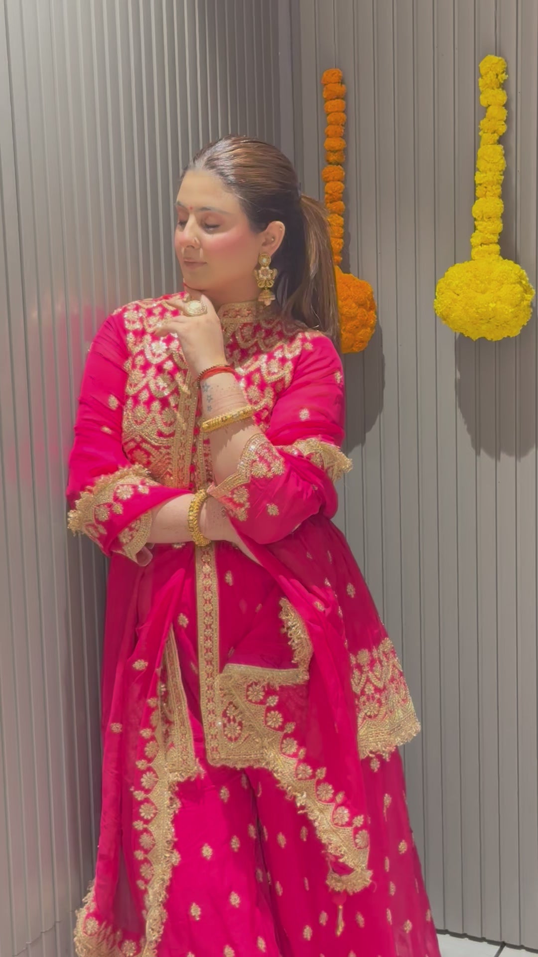 GULREZ HEAVY EMBROIDERED JACKET SUIT