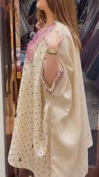 AADYA LINEN KAFTAN SET